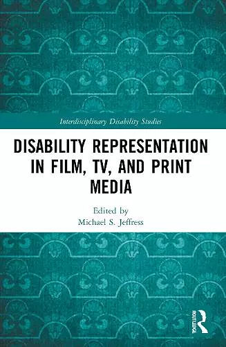 Disability Representation in Film, TV, and Print Media cover