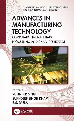 Advances in Manufacturing Technology cover