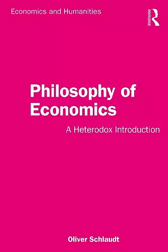 Philosophy of Economics cover