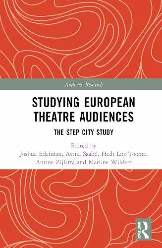 Studying European Theatre Audiences cover