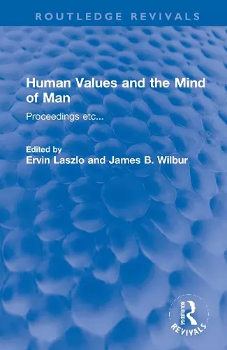 Human Values and the Mind of Man cover
