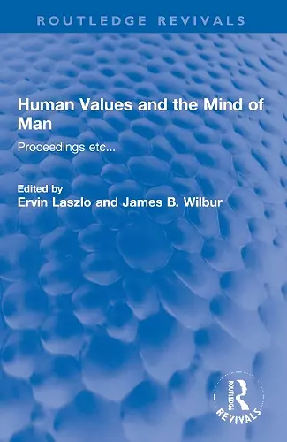 Human Values and the Mind of Man cover