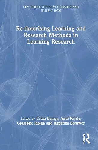 Re-theorising Learning and Research Methods in Learning Research cover