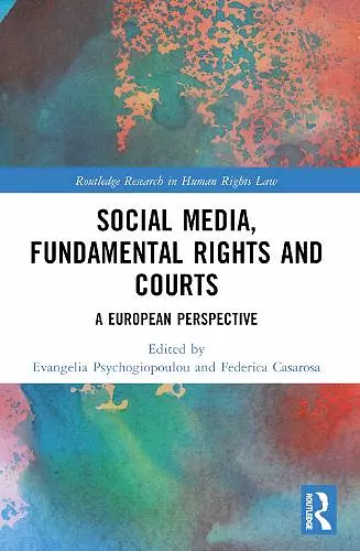 Social Media, Fundamental Rights and Courts cover