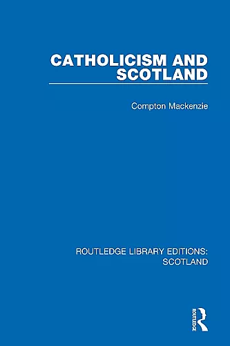 Catholicism and Scotland cover