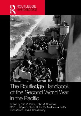 The Routledge Handbook of the Second World War in the Pacific cover