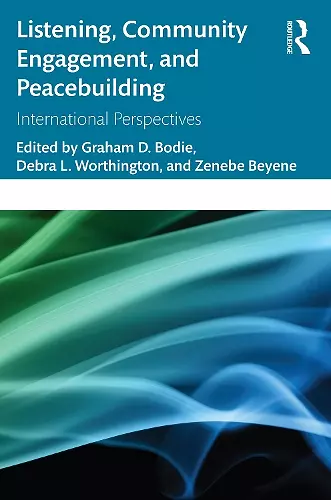 Listening, Community Engagement, and Peacebuilding cover