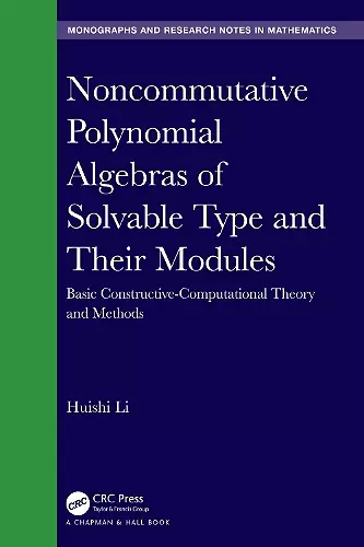 Noncommutative Polynomial Algebras of Solvable Type and Their Modules cover