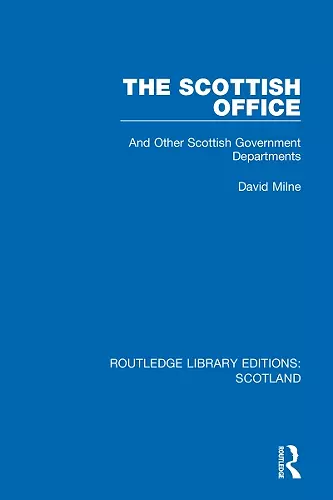 The Scottish Office cover