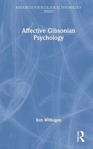 Affective Gibsonian Psychology cover