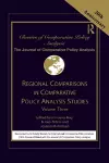 Regional Comparisons in Comparative Policy Analysis Studies cover