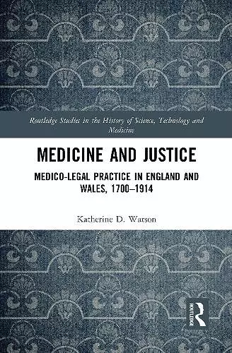 Medicine and Justice cover