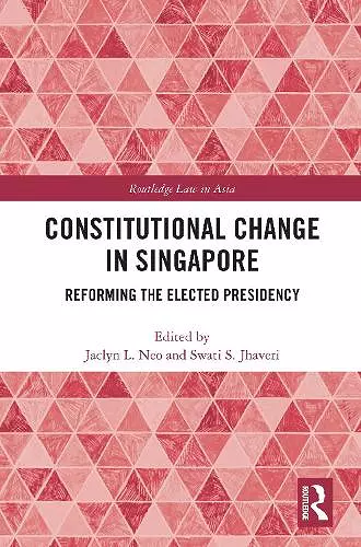 Constitutional Change in Singapore cover