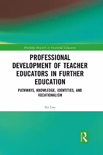 Professional Development of Teacher Educators in Further Education cover