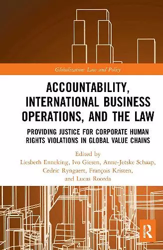 Accountability, International Business Operations and the Law cover