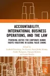 Accountability, International Business Operations and the Law cover