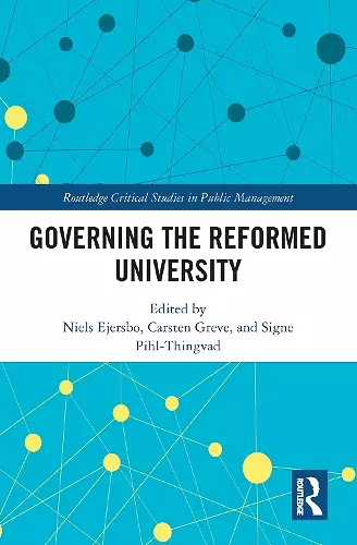 Governing the Reformed University cover