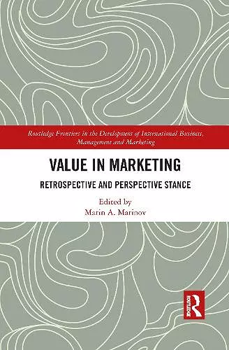 Value in Marketing cover