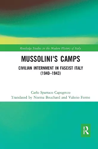 Mussolini's Camps cover