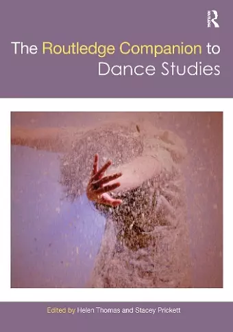 The Routledge Companion to Dance Studies cover