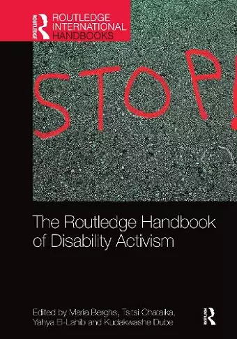 The Routledge Handbook of Disability Activism cover