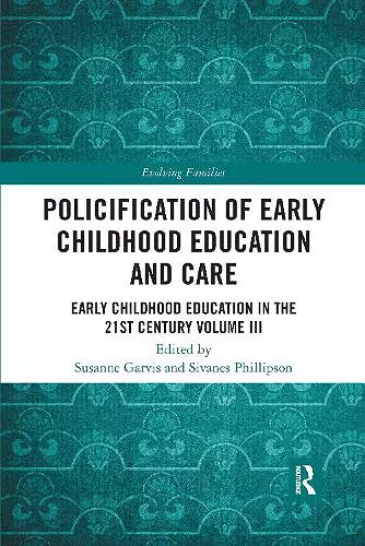 Policification of Early Childhood Education and Care cover