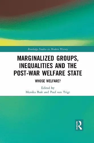 Marginalized Groups, Inequalities and the Post-War Welfare State cover