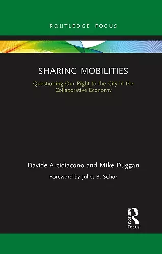 Sharing Mobilities cover