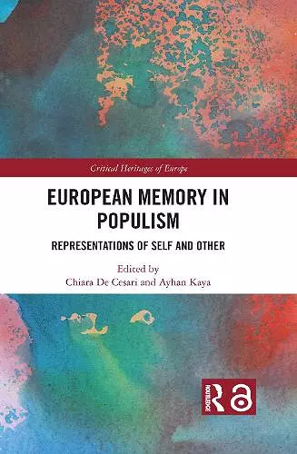 European Memory in Populism cover