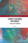 China's Cultural Diplomacy cover