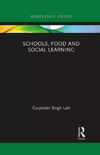 Schools, Food and Social Learning cover