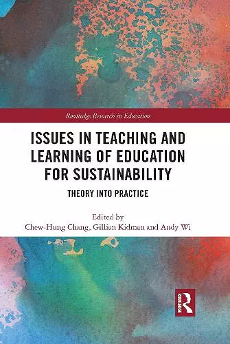 Issues in Teaching and Learning of Education for Sustainability cover