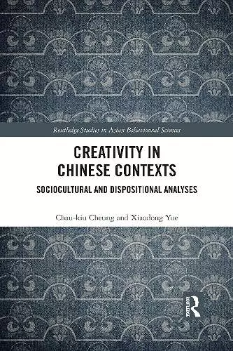 Creativity in Chinese Contexts cover