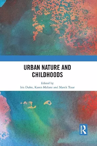 Urban Nature and Childhoods cover