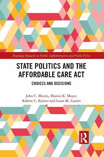 State Politics and the Affordable Care Act cover