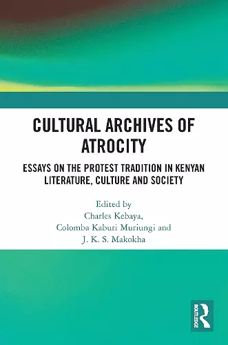 Cultural Archives of Atrocity cover