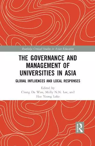 The Governance and Management of Universities in Asia cover