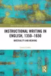 Instructional Writing in English, 1350-1650 cover