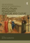 The Routledge Research Companion to Anglo-Italian Renaissance Literature and Culture cover