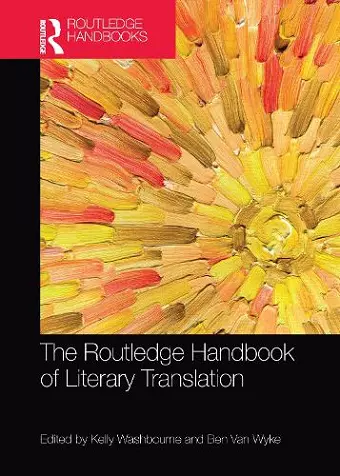 The Routledge Handbook of  Literary Translation cover