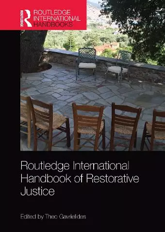 Routledge International Handbook of Restorative Justice cover