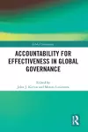 Accountability for Effectiveness in Global Governance cover