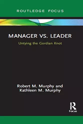 Manager vs. Leader cover