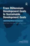 From Millennium Development Goals to Sustainable Development Goals cover