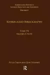 Volume 19, Tome VI: Kierkegaard Bibliography cover