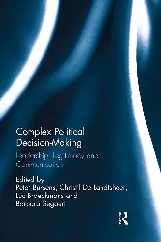Complex Political Decision-Making cover