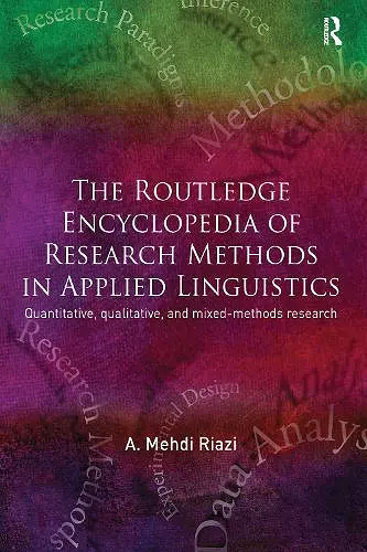 The Routledge Encyclopedia of Research Methods in Applied Linguistics cover