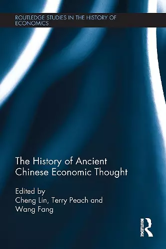 The History of Ancient Chinese Economic Thought cover