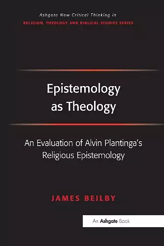 Epistemology as Theology cover