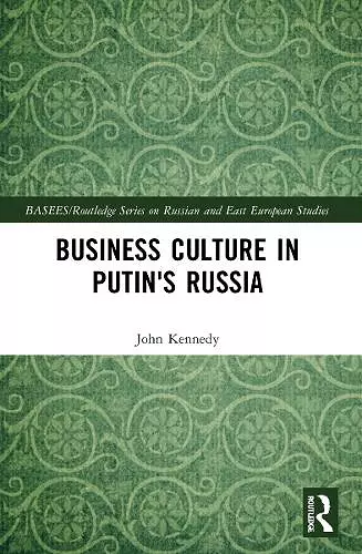 Business Culture in Putin's Russia cover